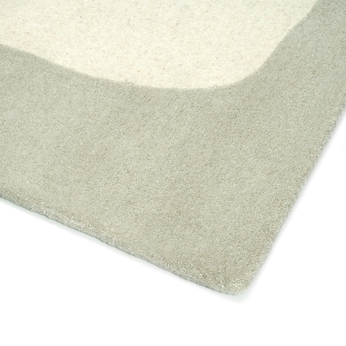 Tapis beige en laine et viscose - Parma - photo 4