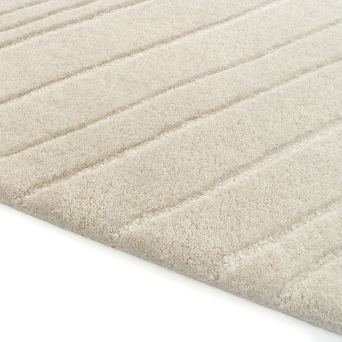 Tapis beige en laine - Florina - photo 2