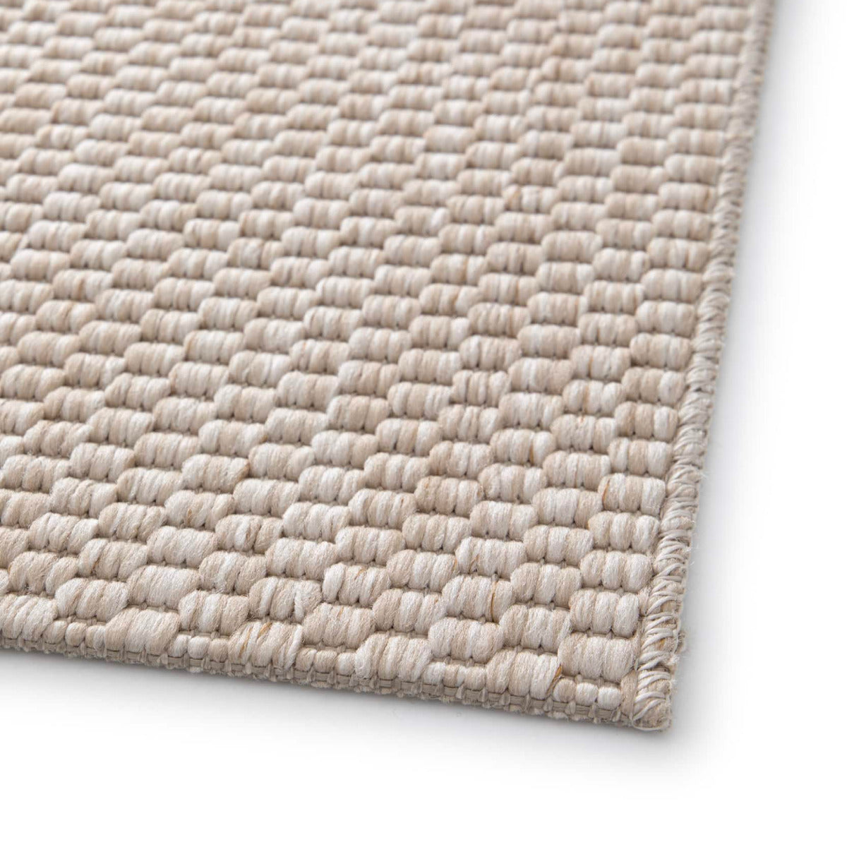 Tapis beige en polypropylène - Genoa - photo 4
