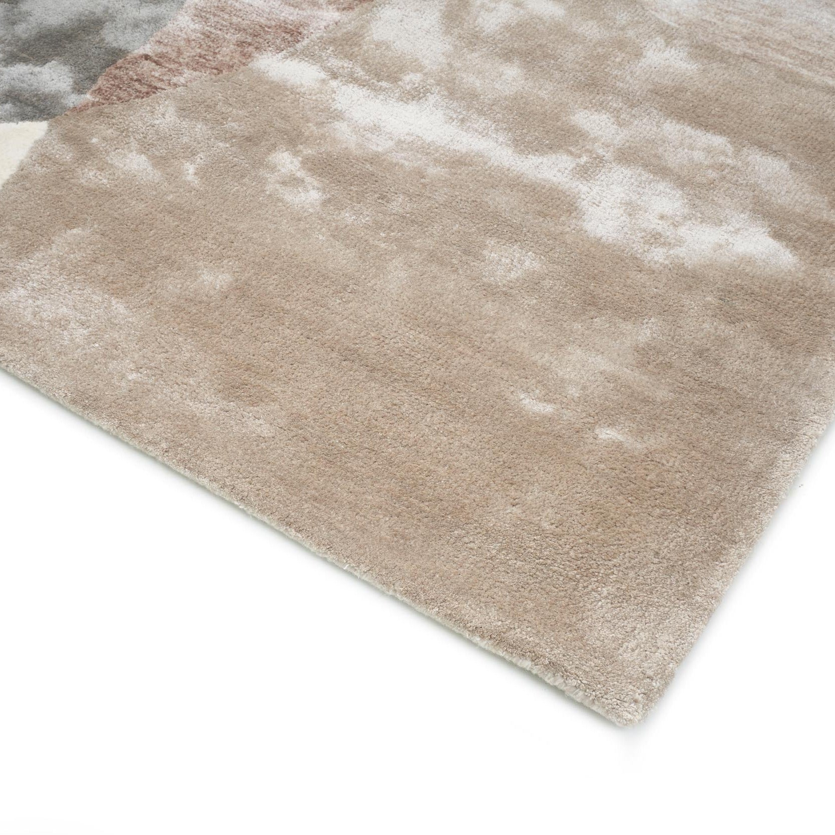 Tapis beige en viscose - Brescia - photo 3