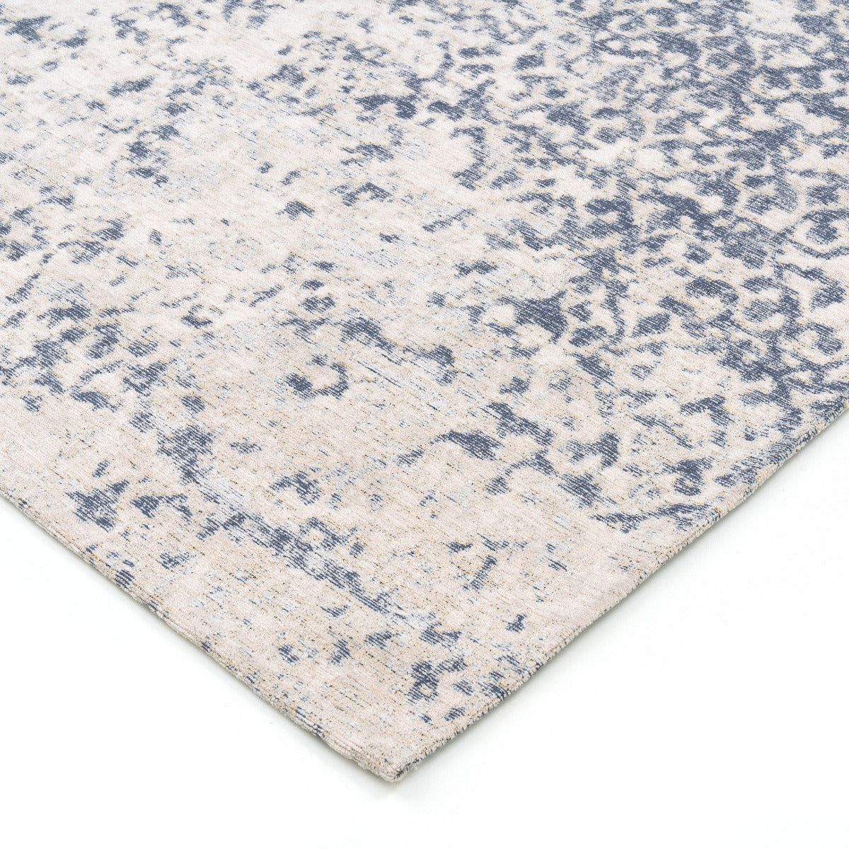 Tapis bleu en polyester - Urbino - photo 1
