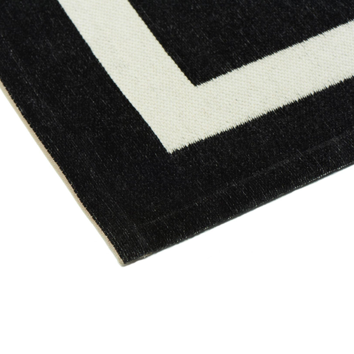 Tapis noir en polyester - Mantova - photo 4