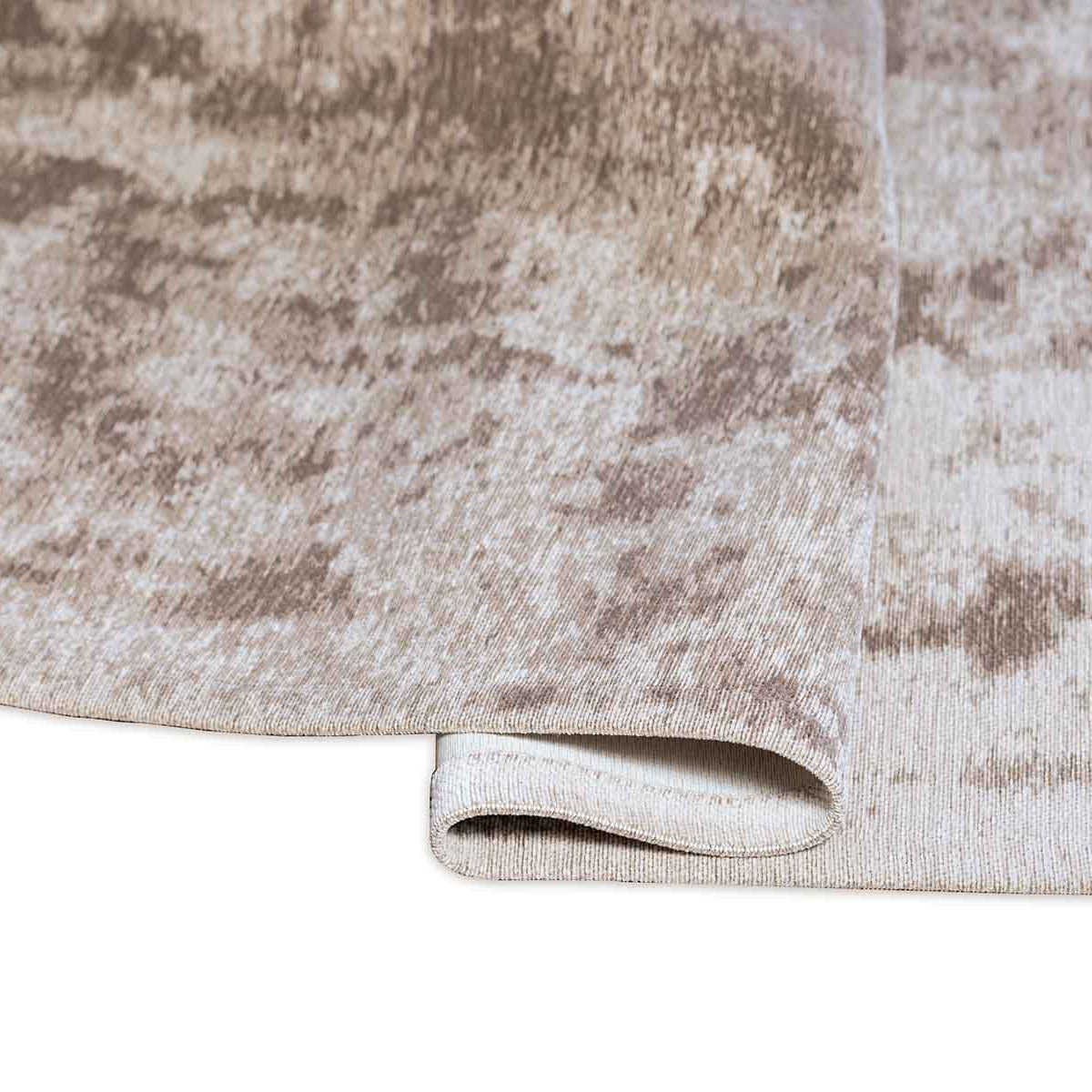 Tapis taupe en polyester - Marmo - photo 3