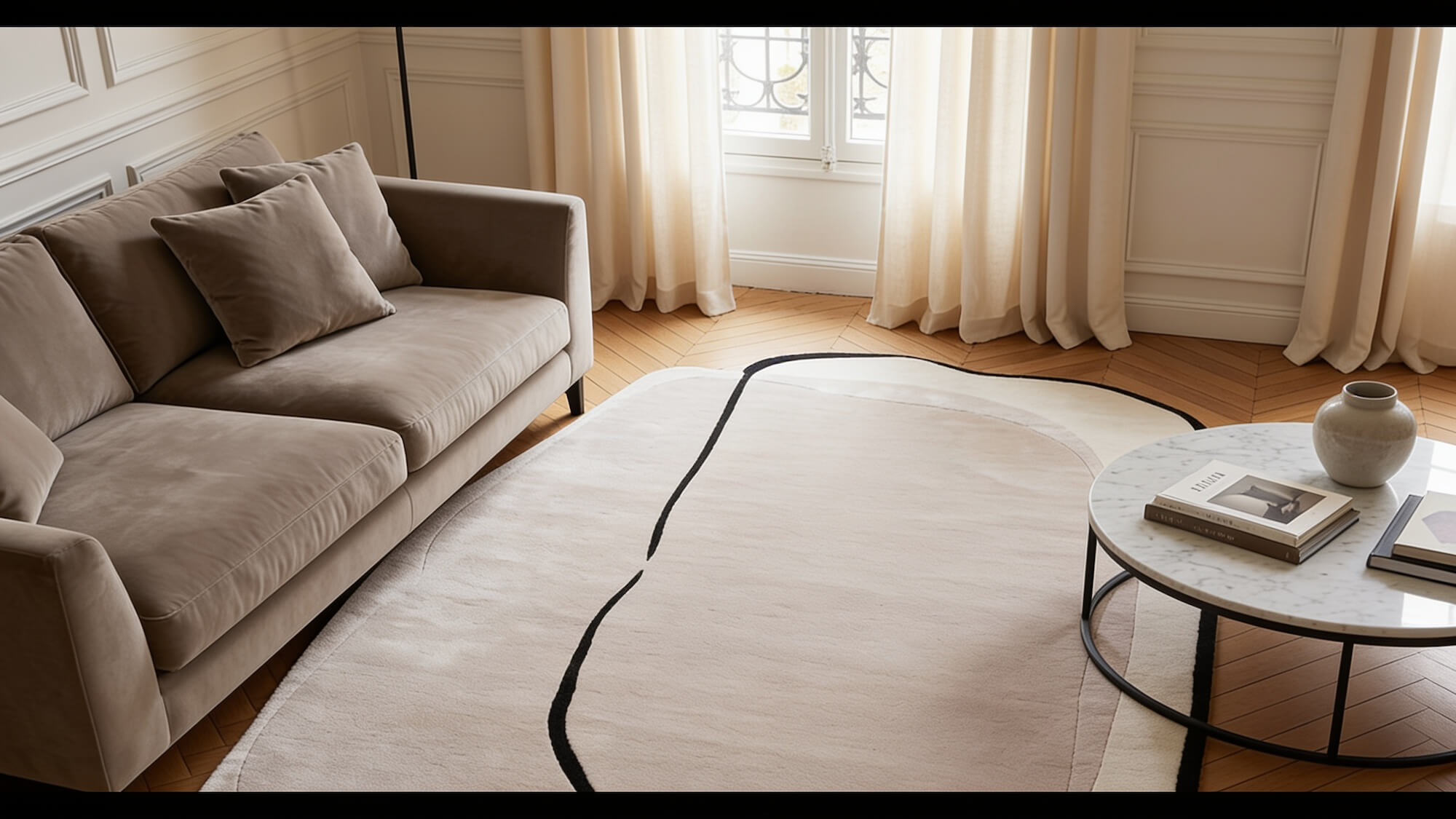 Tapis beige ou ivoire : quelle nuance choisir pour une pièce lumineuse ?