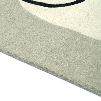 Tapis beige en laine et viscose - Parma - photo 2