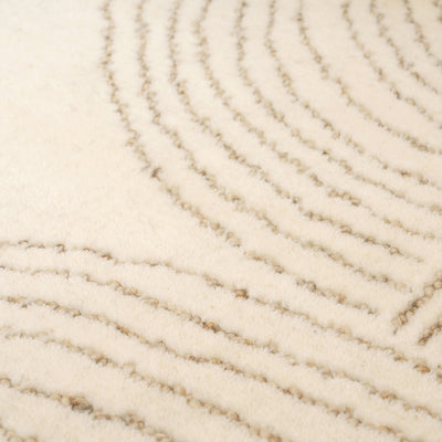 Tapis beige en laine - Siena - photo 2