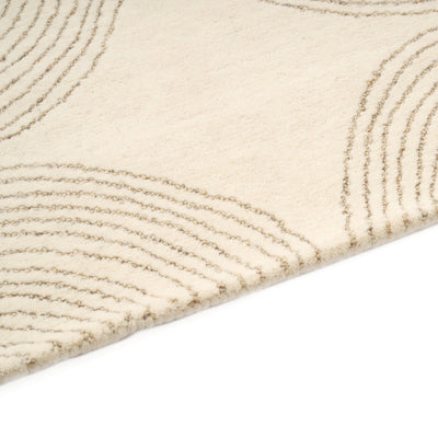 Tapis beige en laine - Siena - photo 5