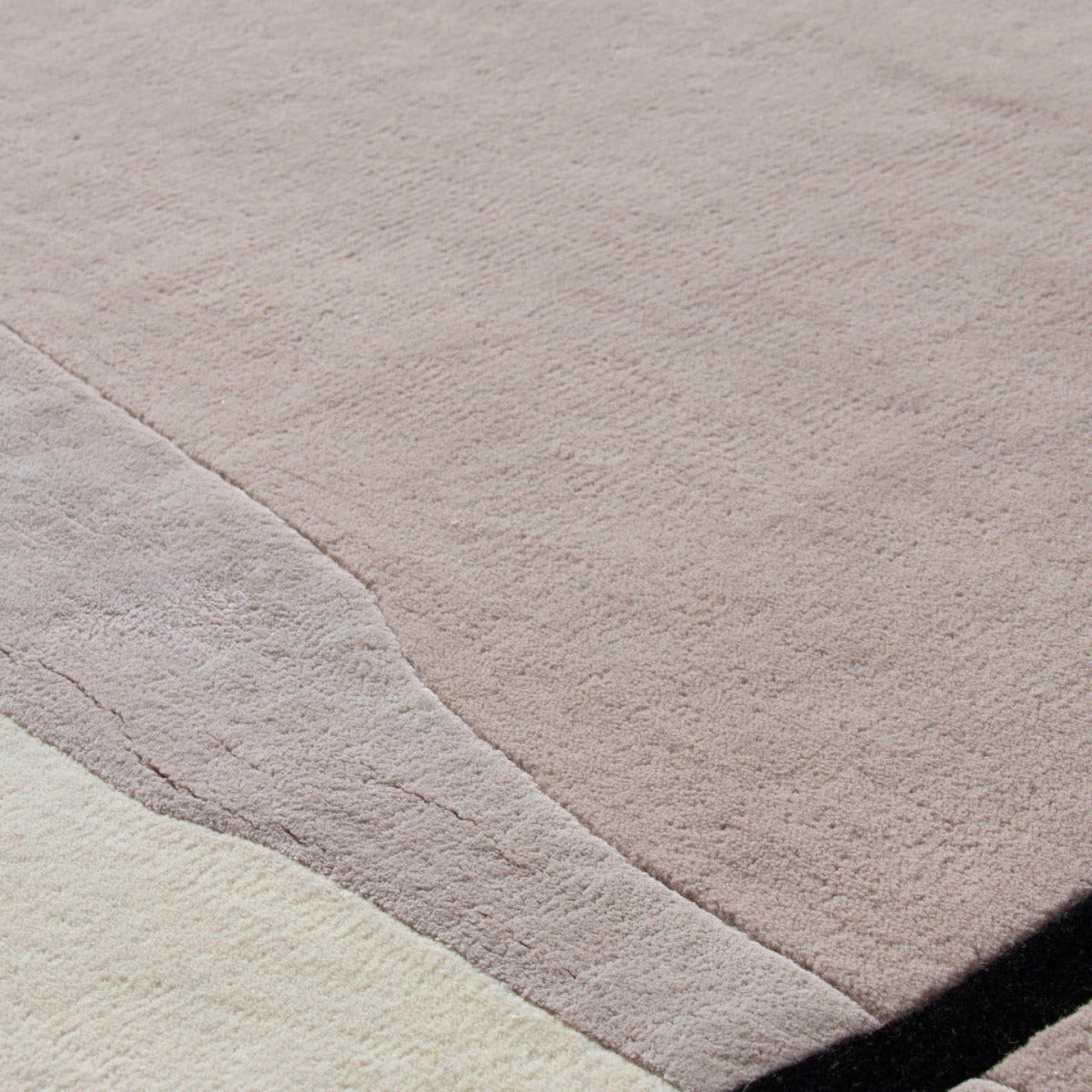 Tapis beige en laine - Valenza - photo 1