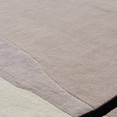 Tapis beige en laine - Valenza - photo 1