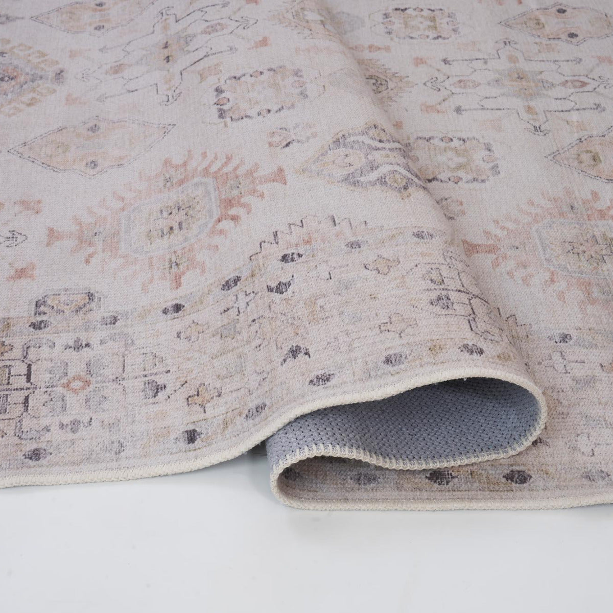 Tapis beige en polyester - Luciana - photo 2