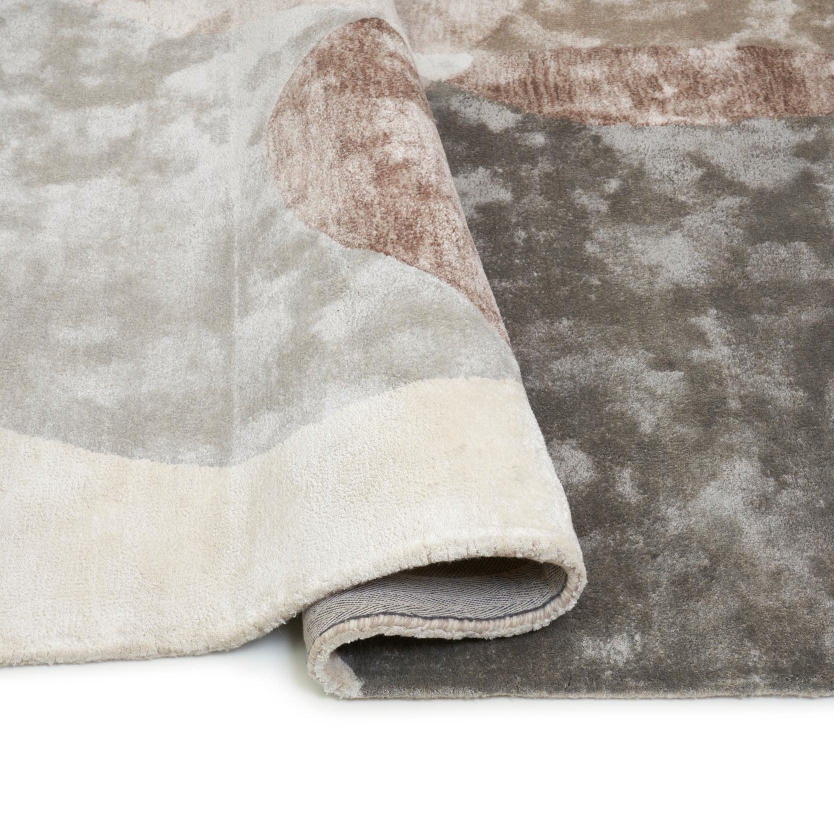 Tapis beige en viscose - Brescia - photo 4