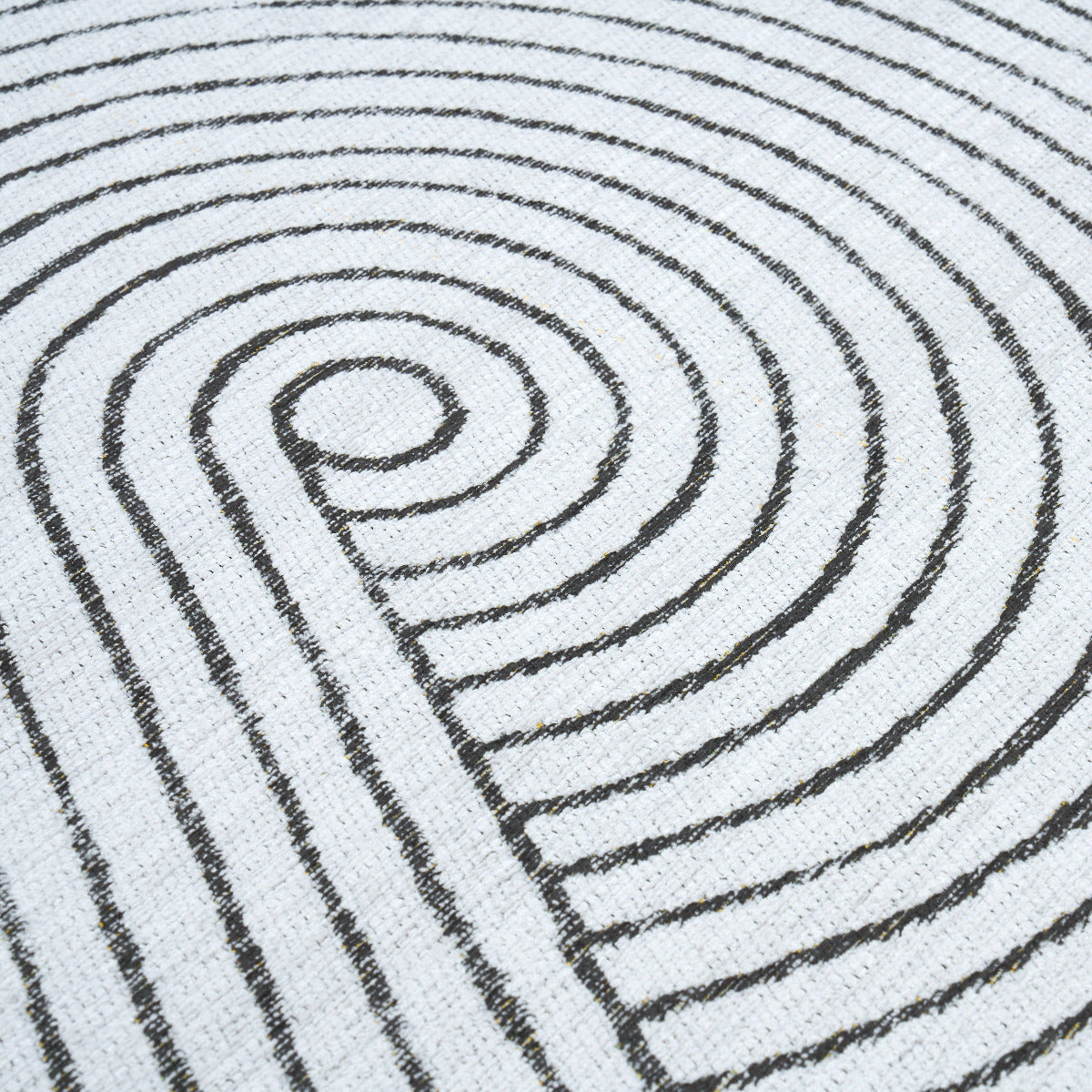 Tapis blanc en polyester - Umbria - photo 3