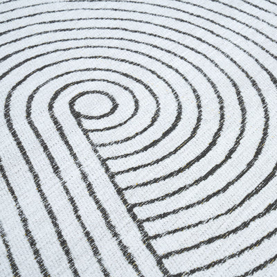 Tapis blanc en polyester - Umbria - photo 3