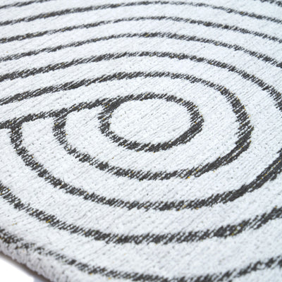 Tapis blanc en polyester - Umbria - photo 4
