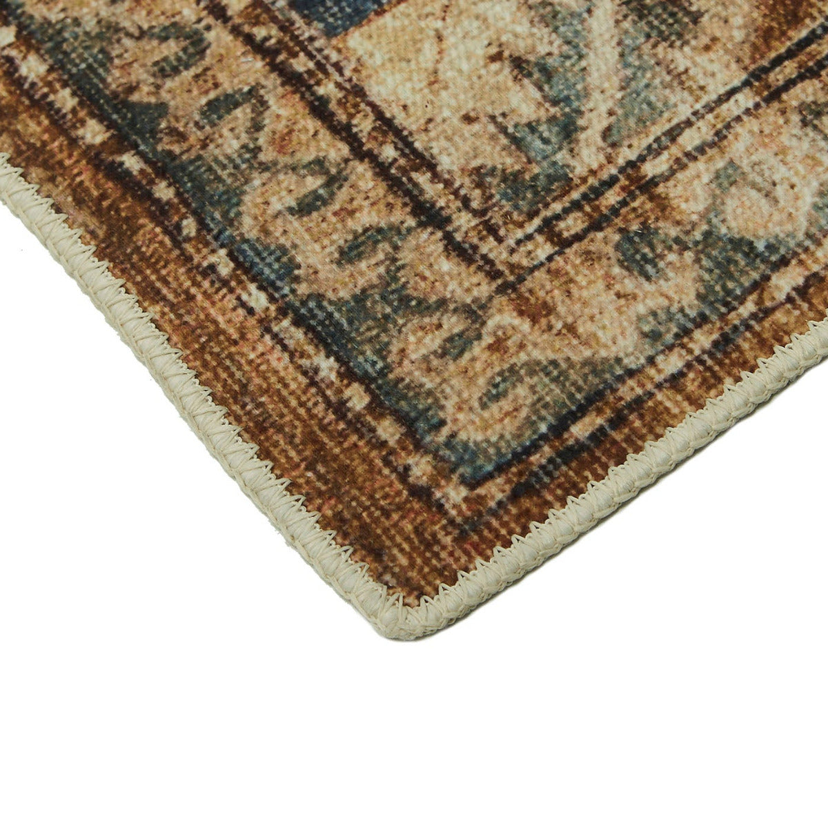 Tapis brun en polyester - Palermo - photo 3