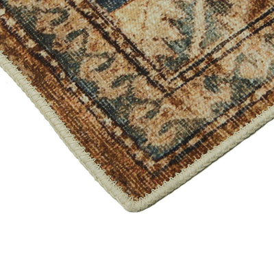 Tapis brun en polyester - Palermo - photo 3