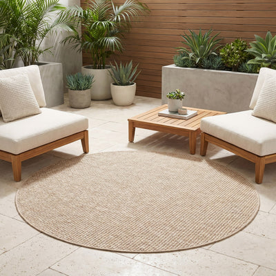 Tapis d’extérieur naturel facile d’entretien - Faenza - ambiance terrasse 2