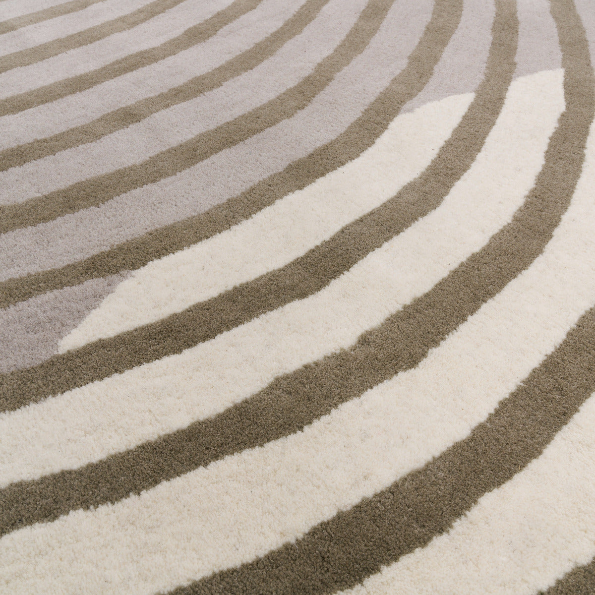 Tapis de salon en laine et viscose naturelles - Chieti - photo 2