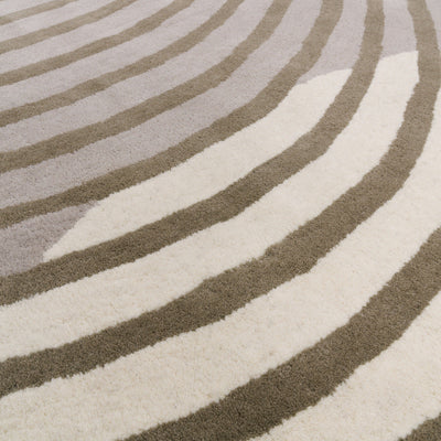 Tapis de salon en laine et viscose naturelles - Chieti - photo 2