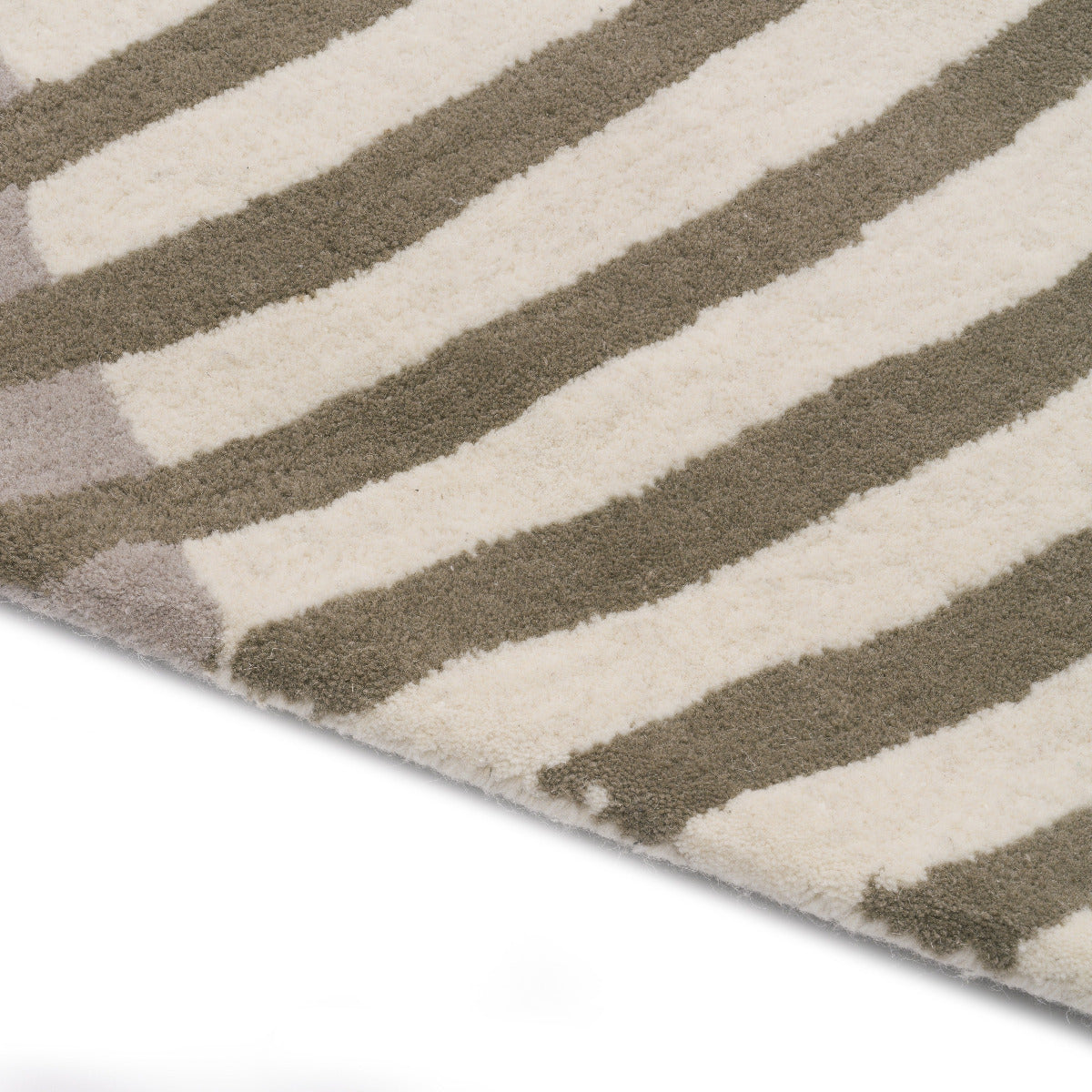 Tapis de salon en laine et viscose naturelles - Chieti - photo 5