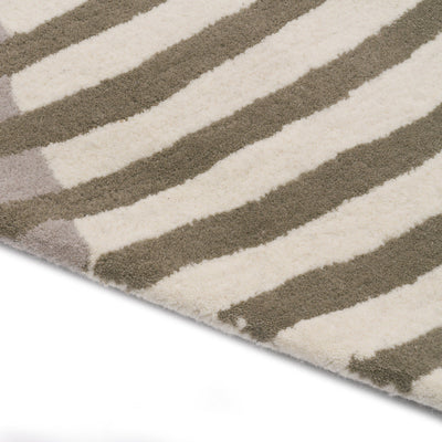Tapis de salon en laine et viscose naturelles - Chieti - photo 5