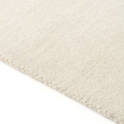 Tapis de salon en laine ivoire - Rimini - détail du tapis