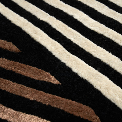 Tapis doré en laine et viscose - Levanto - photo 5