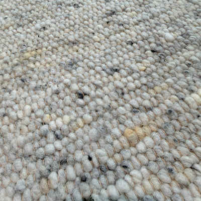 Tapis gris en laine - Velluto - photo 1