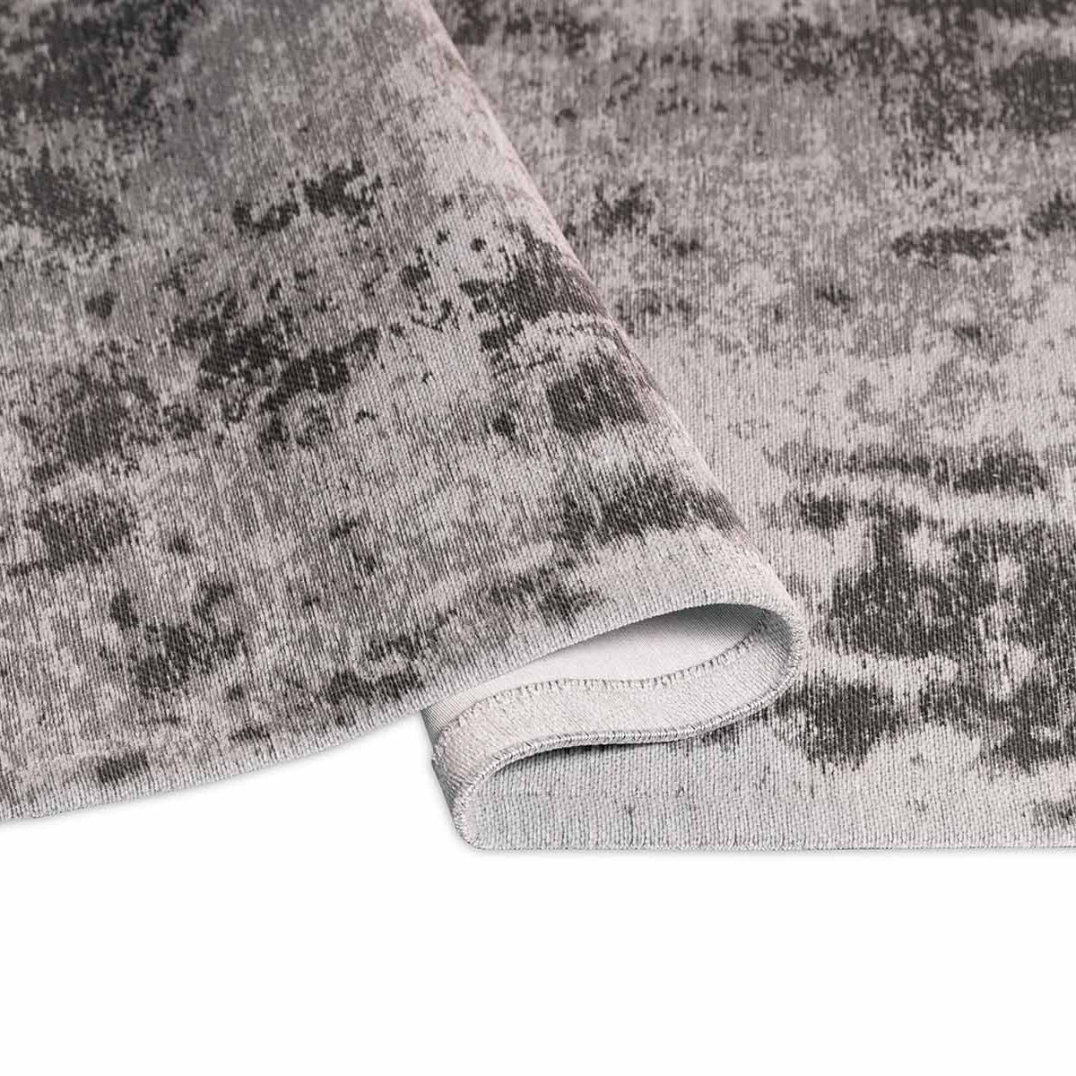 Tapis gris en polyester - Lago - photo 1