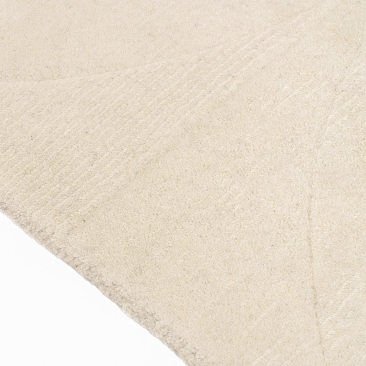Tapis ivoire en laine - Portofino - photo 1