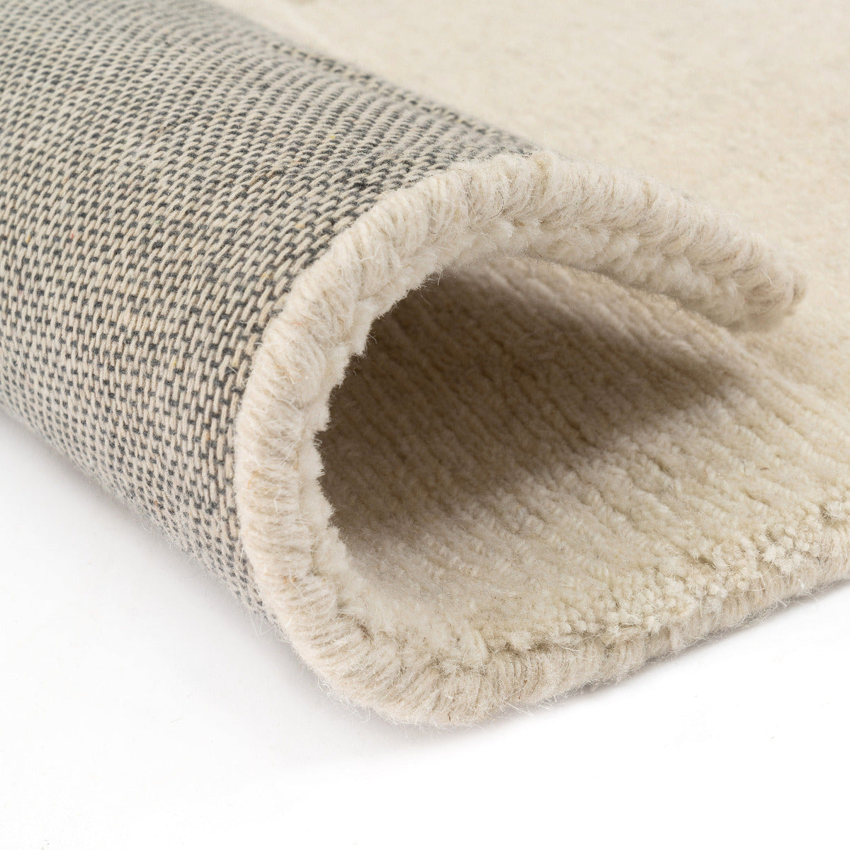 Tapis ivoire en laine - Portofino - photo 2