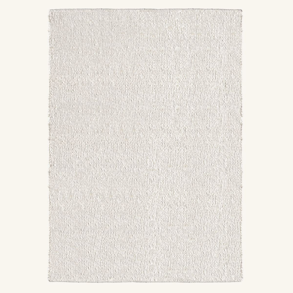 Tapis de salon en laine ivoire - Serena