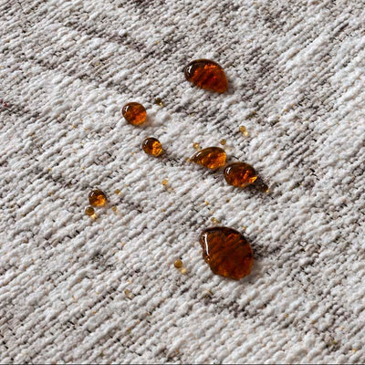 Tapis ivoire en polyester - Monza - photo 1