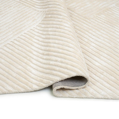 Tapis ivoire en viscose - Gubbio - photo 4