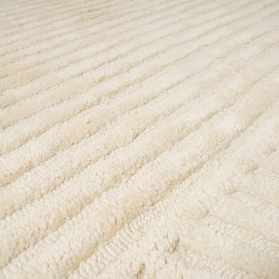 Tapis ivoire en viscose - Fermo - photo 2