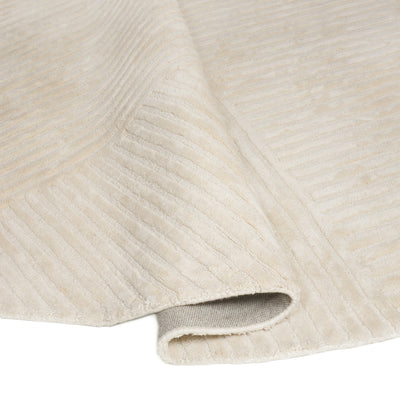Tapis ivoire en viscose - Fermo - photo 3