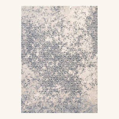 Tapis lavable de salon bleu - Urbino