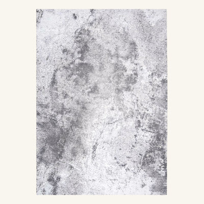 Tapis lavable de salon gris clair - Sorrento