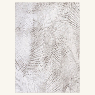 Tapis lavable de salon ivoire - Monza