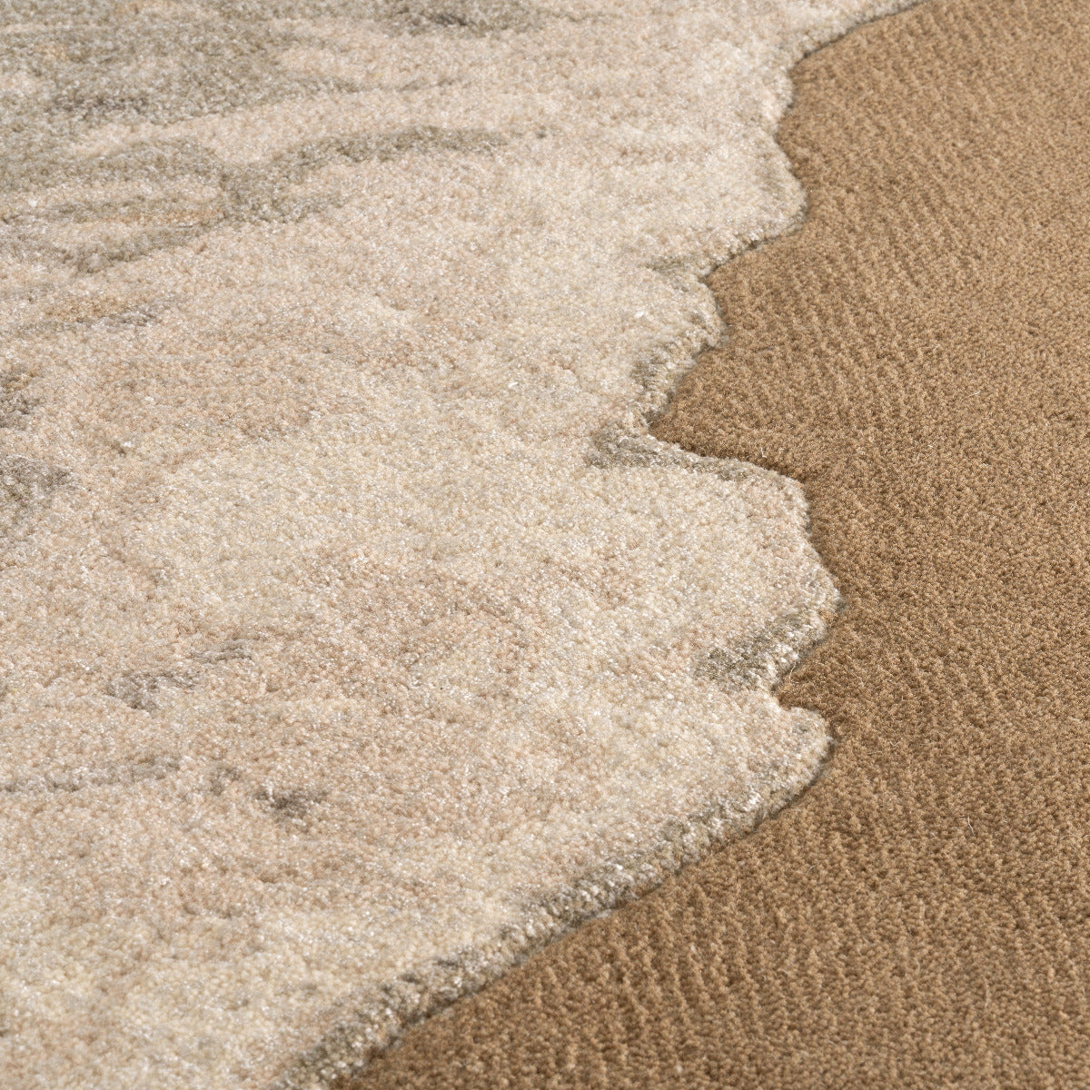 Tapis naturel en laine et viscose - Todi - photo 2