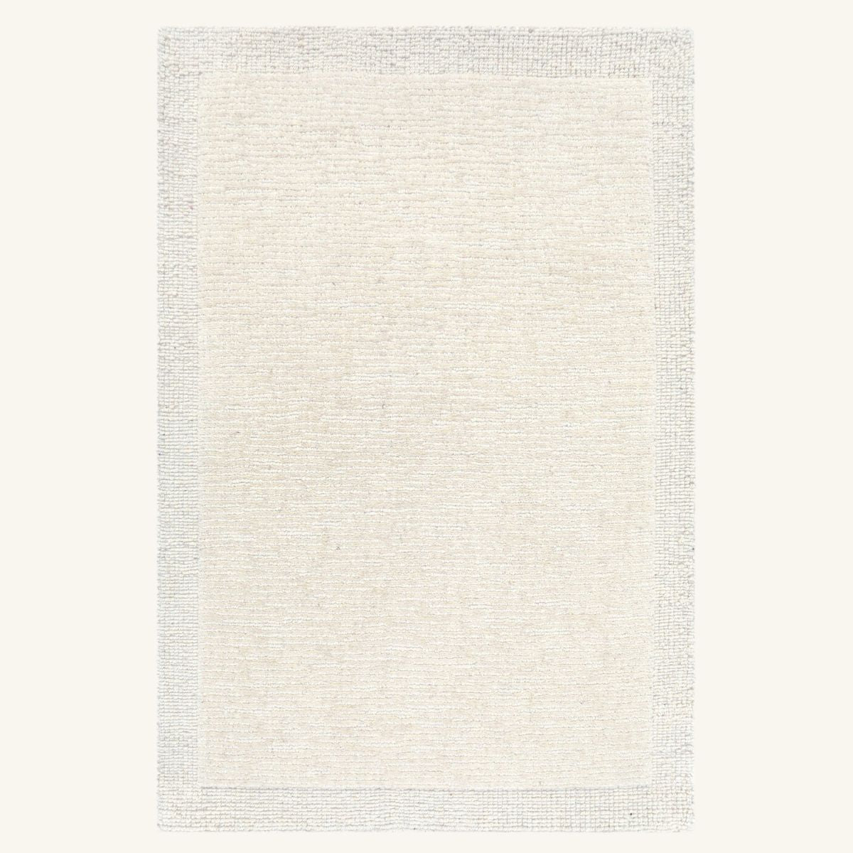 Tapis de salon en laine naturelle - Stella