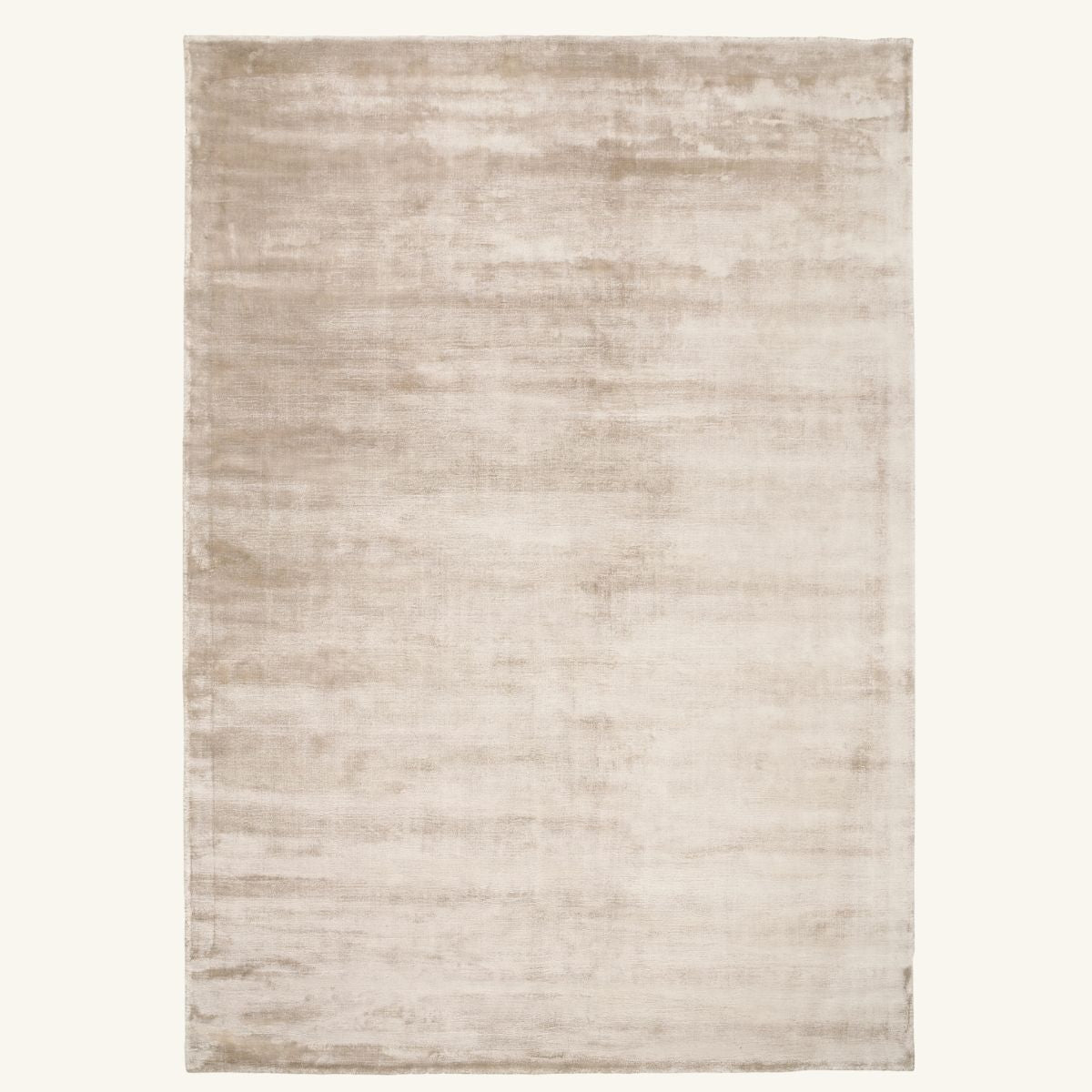 Tapis design en viscose naturelle - Macerata