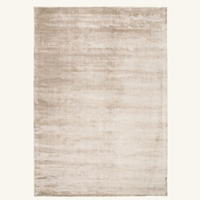 Tapis design en viscose naturelle - Macerata