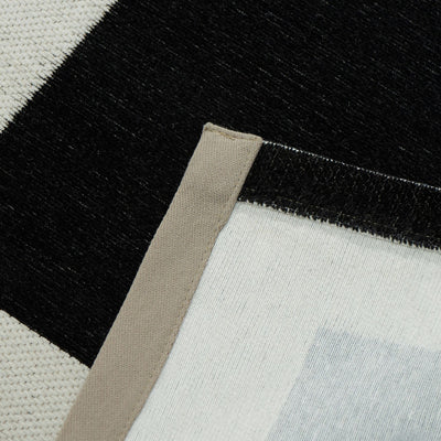 Tapis noir en polyester - Mantova - photo 5