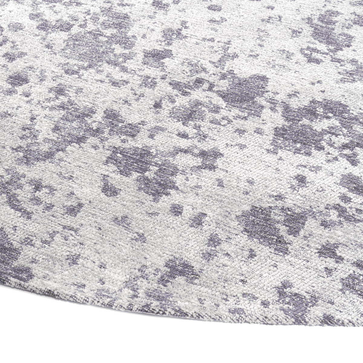 Tapis rond clair gris en polyester - Spoleto - photo 2