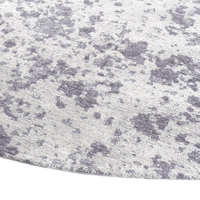 Tapis rond clair gris en polyester - Spoleto - photo 2