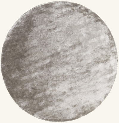 Tapis rond design naturel - Avellino - fond #F9F6F0 détouré