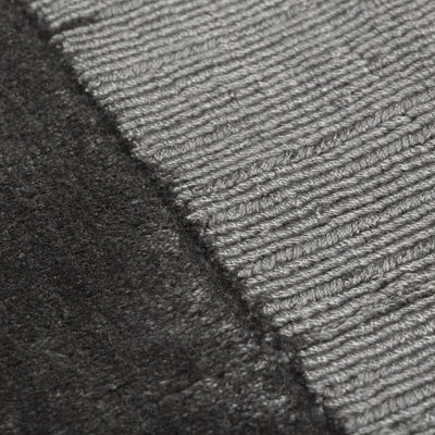 Tapis rond gris en viscose - Torino - photo 1