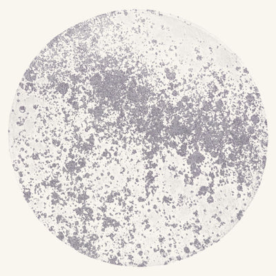 Tapis rond lavable moderne gris clair - Spoleto