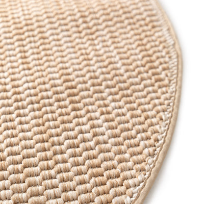 Tapis rond naturel en polypropylène - Faenza - photo 2